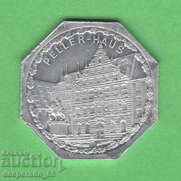 20 Pfennig 1921 GERMANY (Nürnberg-Fürth) aUNC21 20 Pfennig 1921 GERMANY (Nürnberg-Fürth) aUNC21