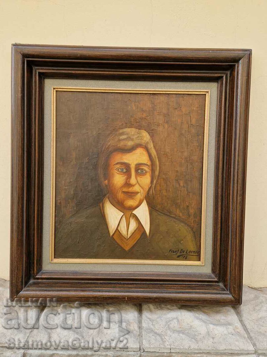 Pictura originala in ulei pe panza foarte buna cu preț € 101.24 | 198.01 BGN Pictura originala in ulei pe panza foarte buna cu preț € 101.24 | 198.01 BGN