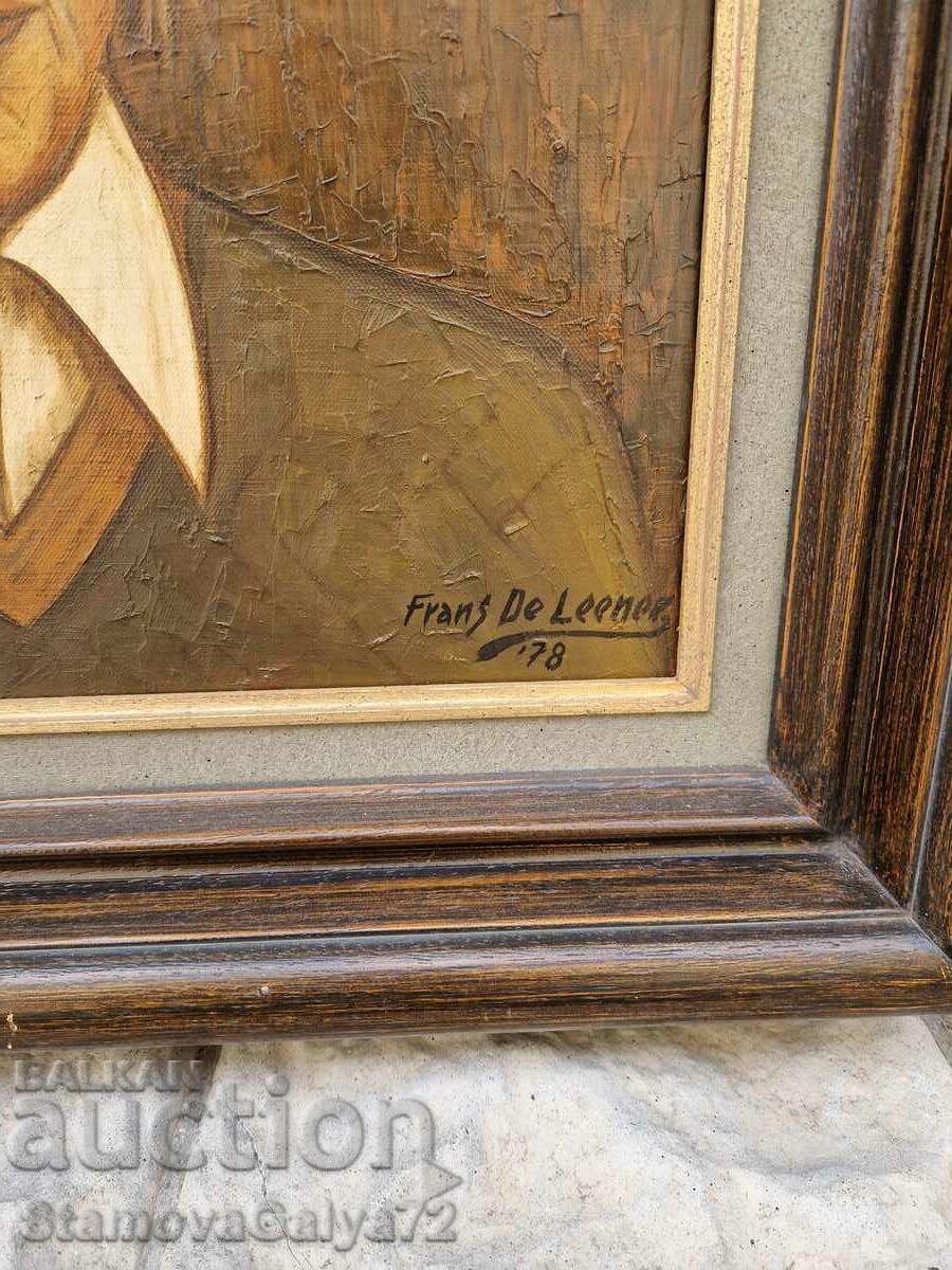 Very good original oil on canvas painting - 7 Very good original oil on canvas painting - 7