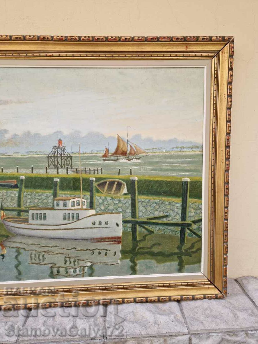 Livrarea Frumos pictură mare în ulei pe pânză