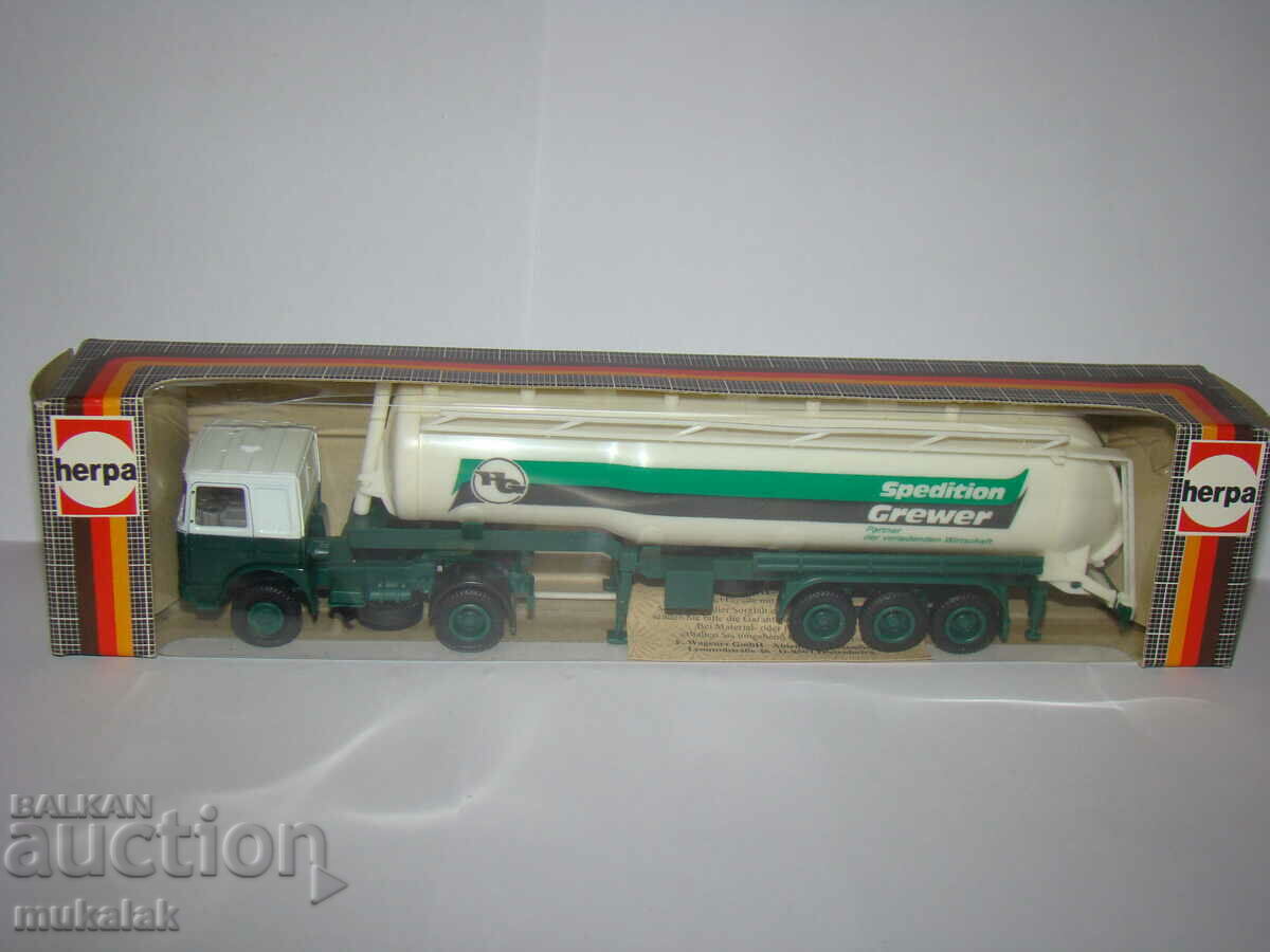 HERPA H0 1/87 MAN TRUCK MODEL CISTERNA