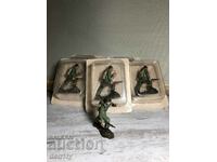 Soldații de metal Marine americane