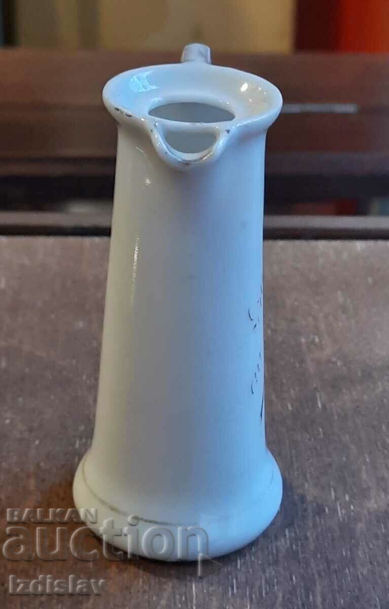 A small porcelain jug with price 20.00 BGN | € 10.23 A small porcelain jug with price 20.00 BGN | € 10.23