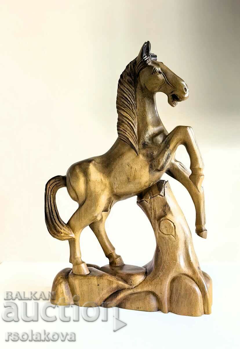 Wooden figure Horse