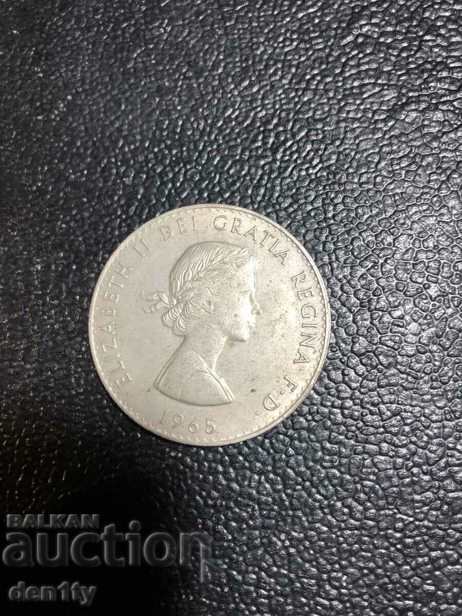 1 crown 1965 Great Britain Churchill Winston Churchill with price 7.50 BGN | € 3.83