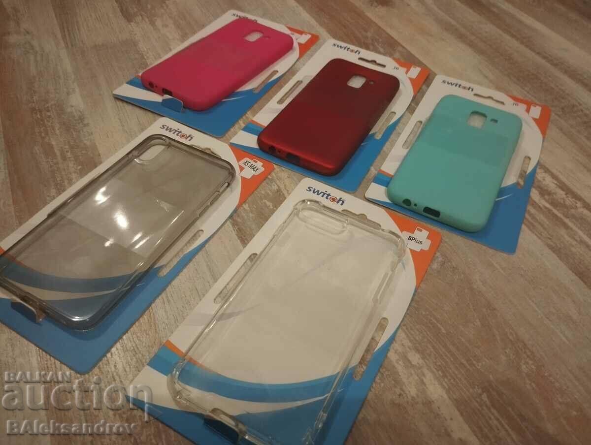 Lot of new protectors for phones with price 5.00 BGN | € 2.56