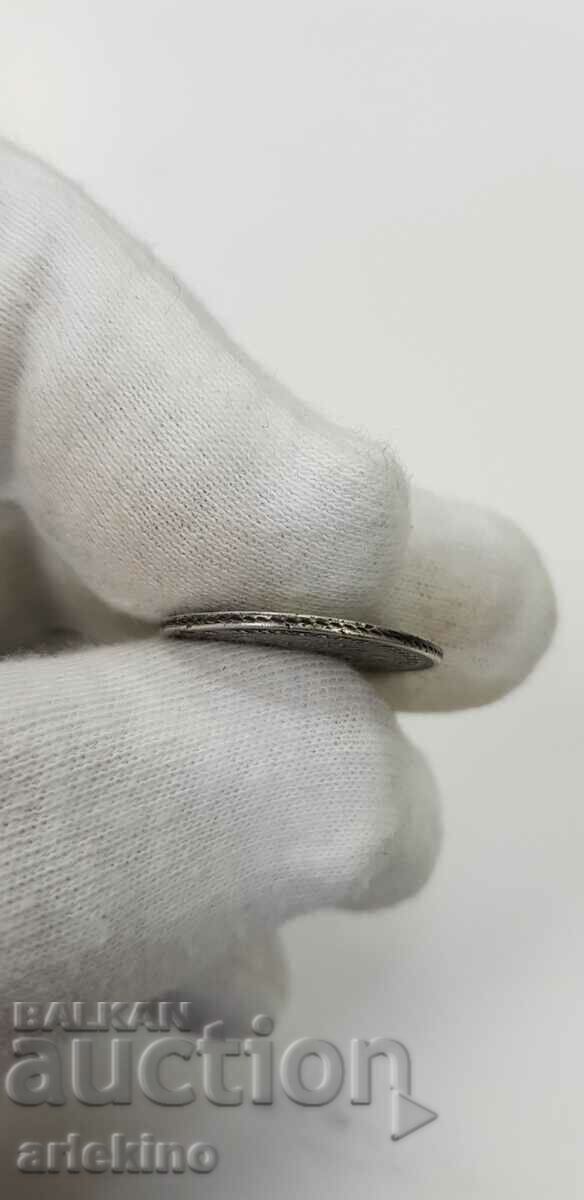 Ρωσικό αυτοκρατορικό ασημένιο νόμισμα 25 καπίκων 1877 - 5 Ρωσικό αυτοκρατορικό ασημένιο νόμισμα 25 καπίκων 1877 - 5