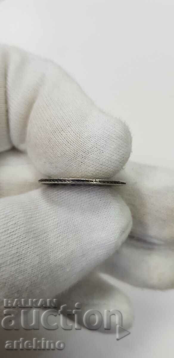 Ρωσικό αυτοκρατορικό ασημένιο νόμισμα 25 καπίκων 1877 - 6 Ρωσικό αυτοκρατορικό ασημένιο νόμισμα 25 καπίκων 1877 - 6