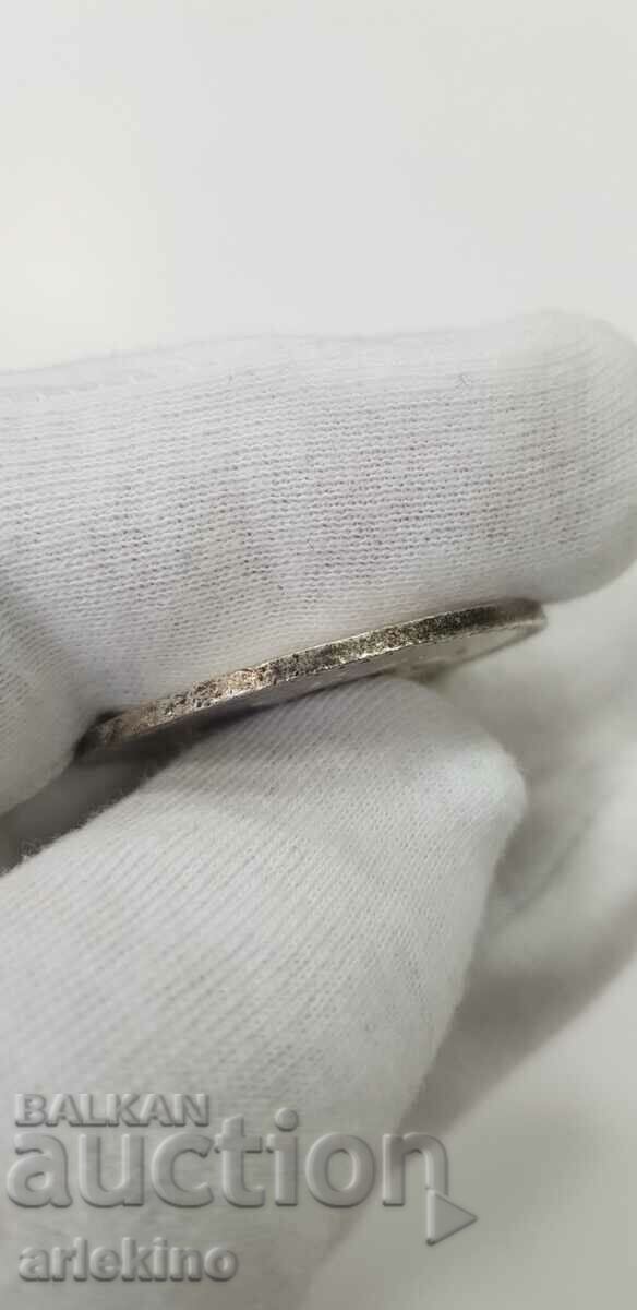 Monedă de argint otomană turcească rară, secolul al XIX-lea. cu luciu - 5 Monedă de argint otomană turcească rară, secolul al XIX-lea. cu luciu - 5