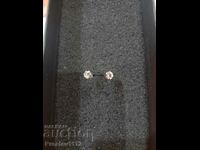 Titanium earrings with Moissanite 0.65ct