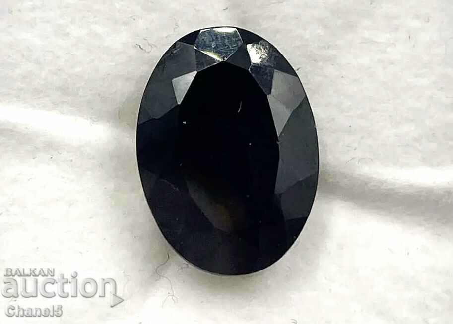 NATURAL BLACK SPINEL - THAILAND - 2.45 carats (271) with price 28.00 BGN | € 14.32 NATURAL BLACK SPINEL - THAILAND - 2.45 carats (271) with price 28.00 BGN | € 14.32