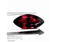 NATURAL GARNET RHODOLITE - ΣΡΙ ΛΑΝΚΑ - 0,90 καράτια (266)