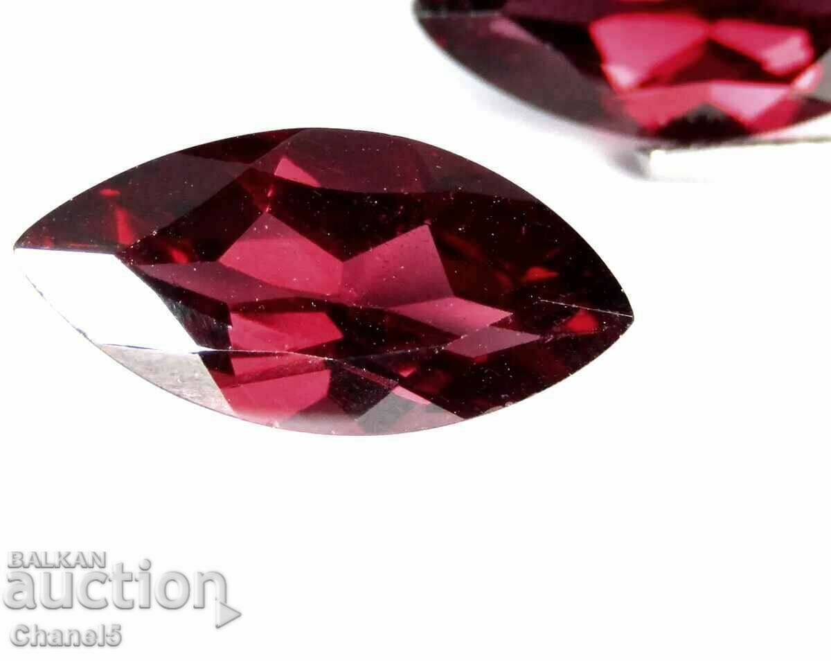 NATURAL GARNET RHODOLITE - ΣΡΙ ΛΑΝΚΑ - 0,90 καράτια (268)