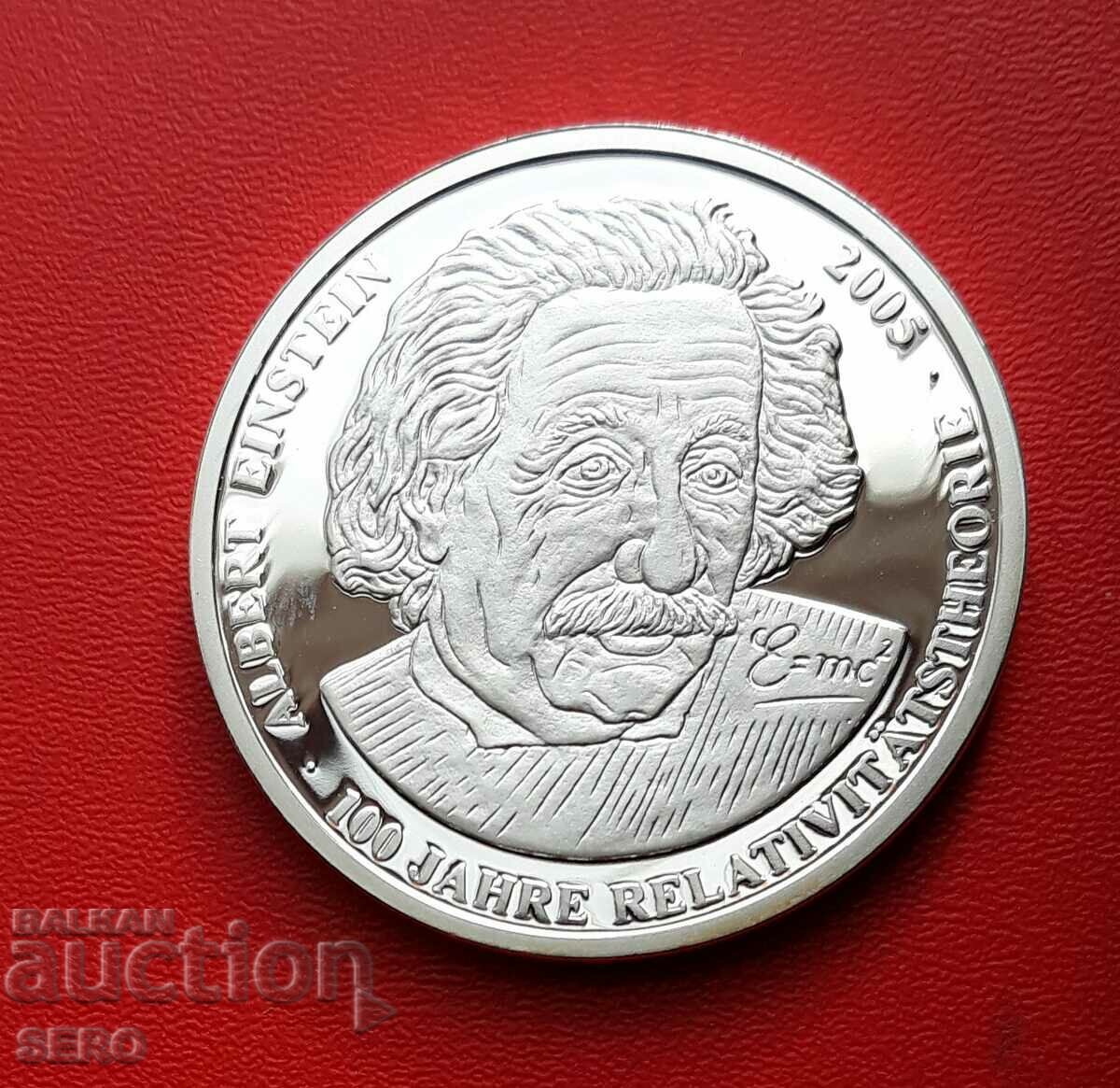 Germania-medalie 2005-Albert Einstein-fizician