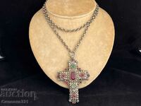 Renaissance Silver Cross Filigree