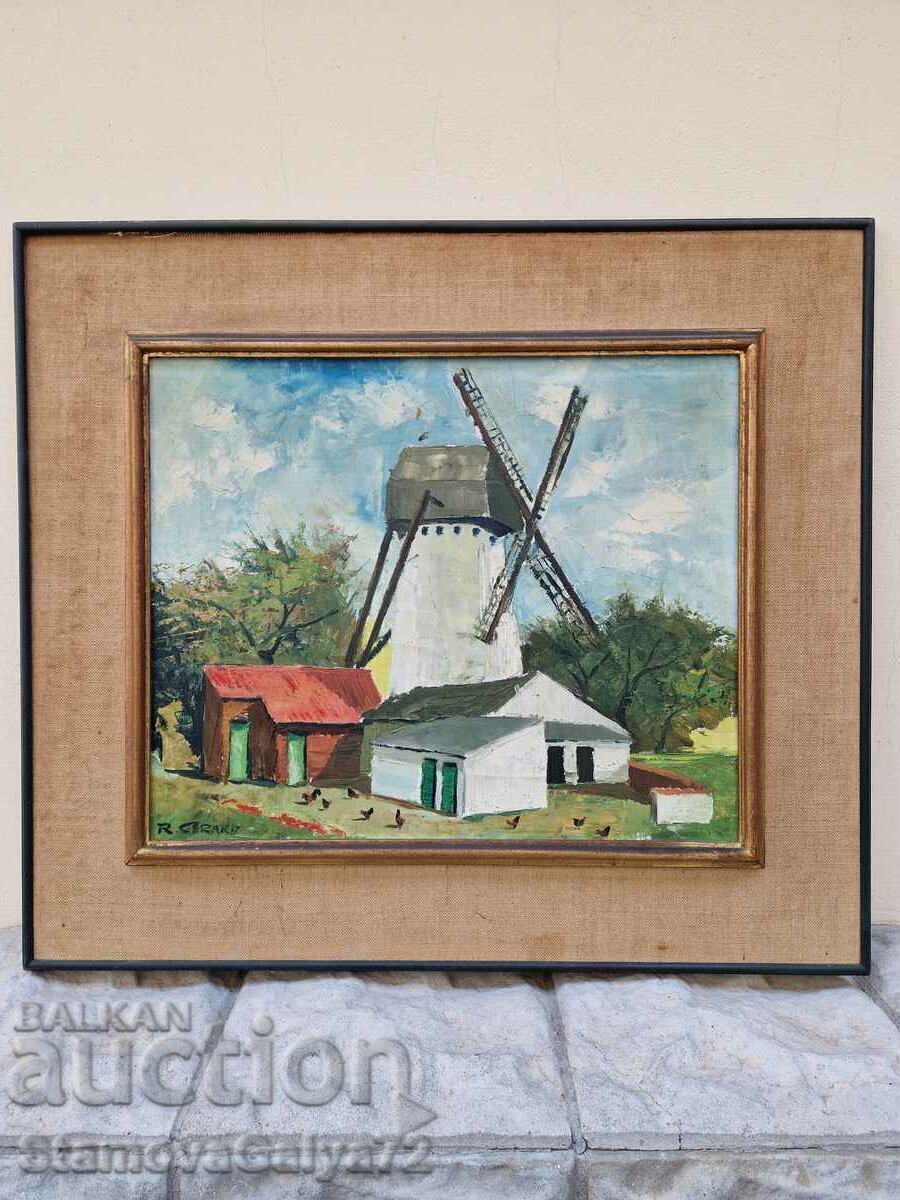 Beautiful antique Dutch oil on canvas painting with price € 99.70 | 195.00 BGN Beautiful antique Dutch oil on canvas painting with price € 99.70 | 195.00 BGN