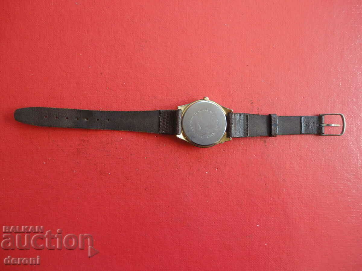 BWC Gold Plated Swiss Watch - 5