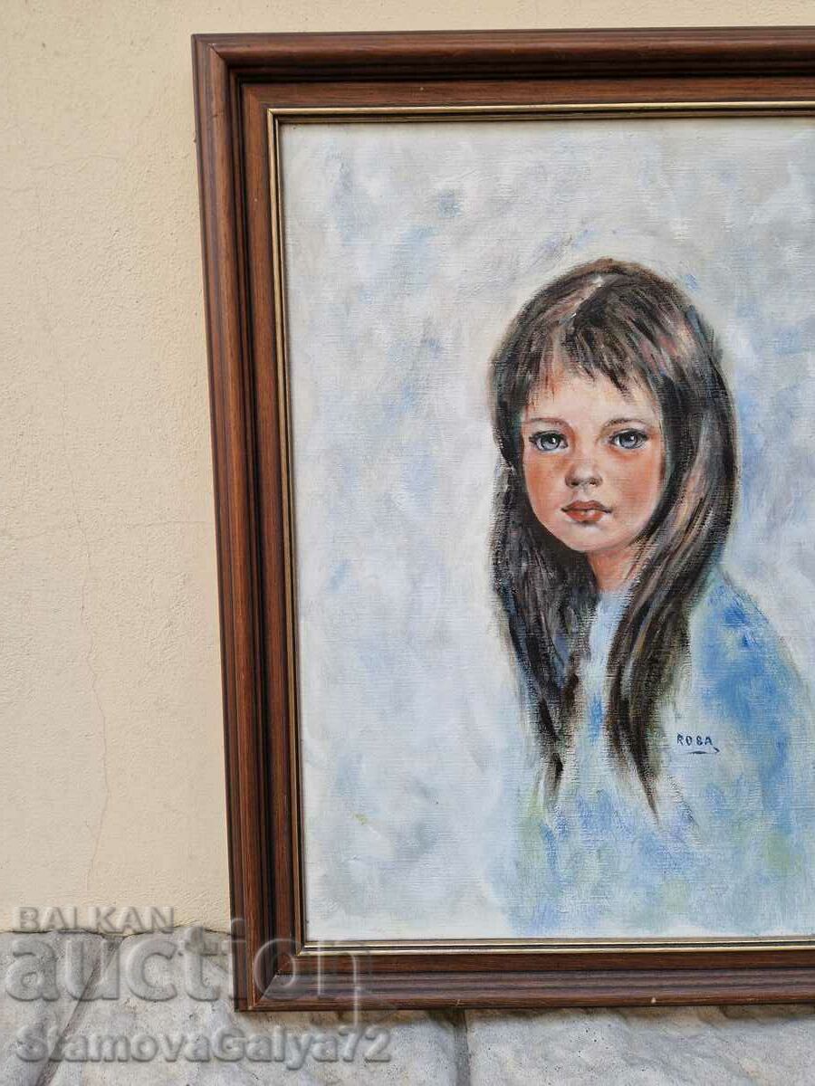 Μια υπέροχη αντίκα γαλλική ζωγραφική με λάδι σε καμβά - 5 Μια υπέροχη αντίκα γαλλική ζωγραφική με λάδι σε καμβά - 5