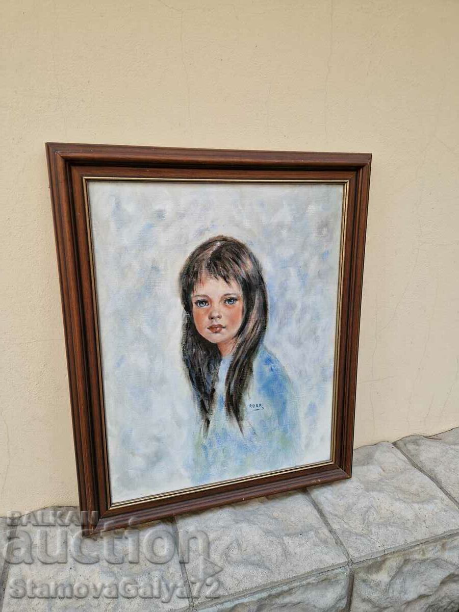 Μια υπέροχη αντίκα γαλλική ζωγραφική με λάδι σε καμβά - 6 Μια υπέροχη αντίκα γαλλική ζωγραφική με λάδι σε καμβά - 6