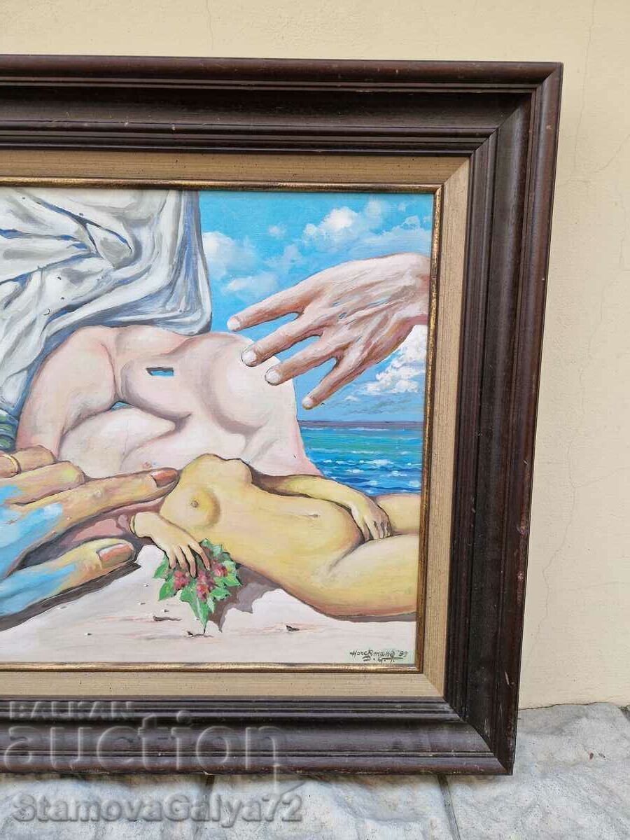 Delivery of Superb master painting oil on canvas Delivery of Superb master painting oil on canvas