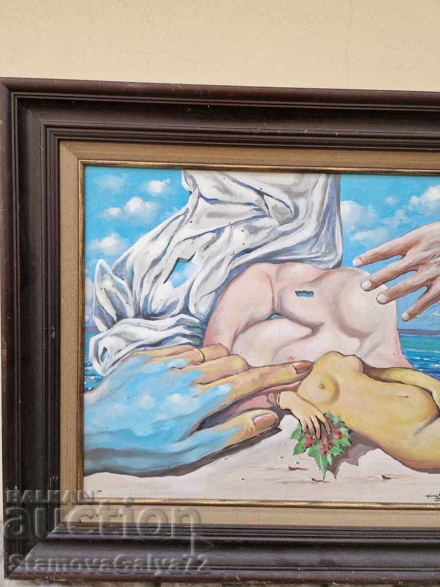 Superb master painting oil on canvas - 5 Superb master painting oil on canvas - 5