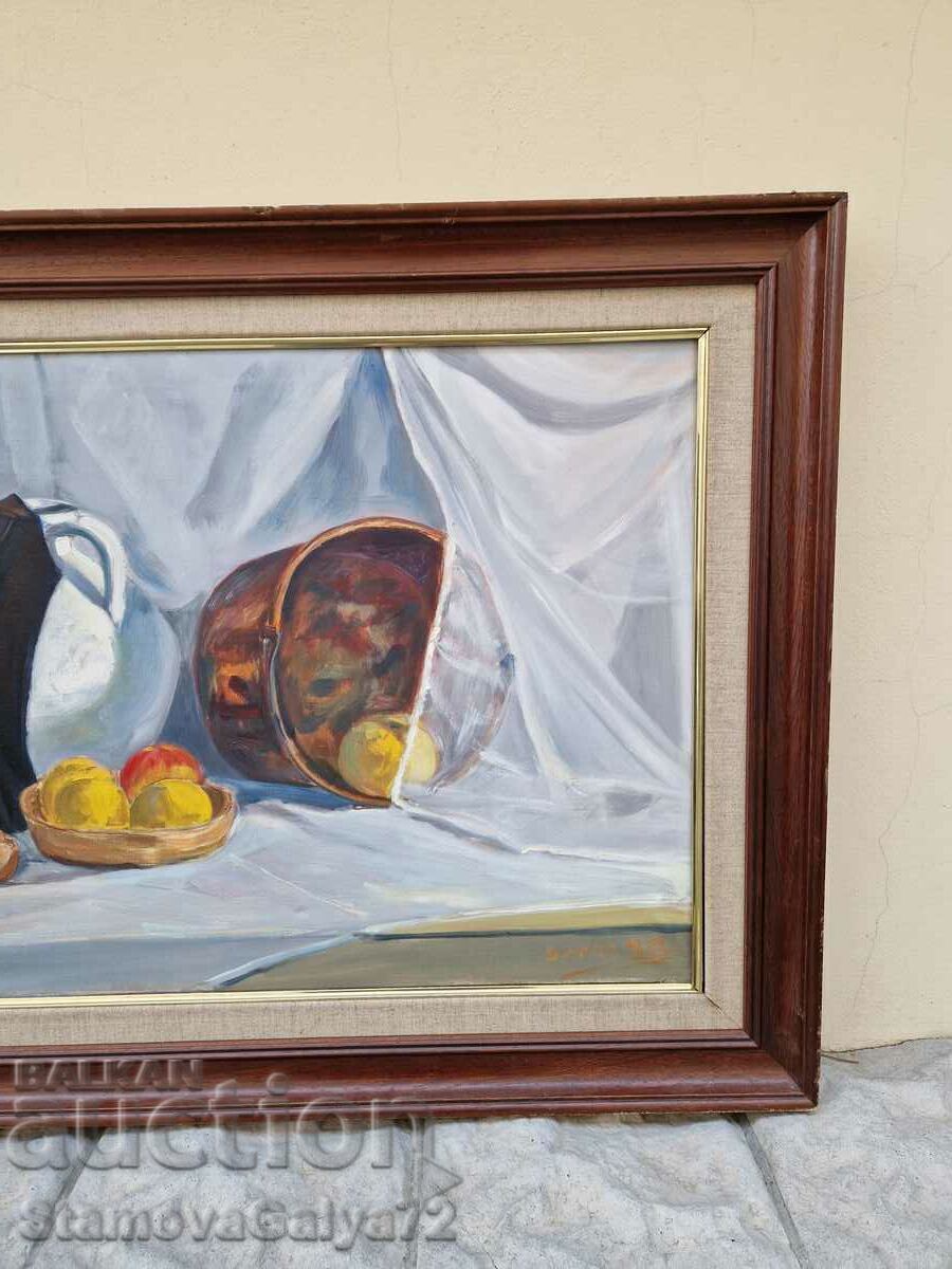 Livrarea Mare autor maestru pictând ulei pe pânză