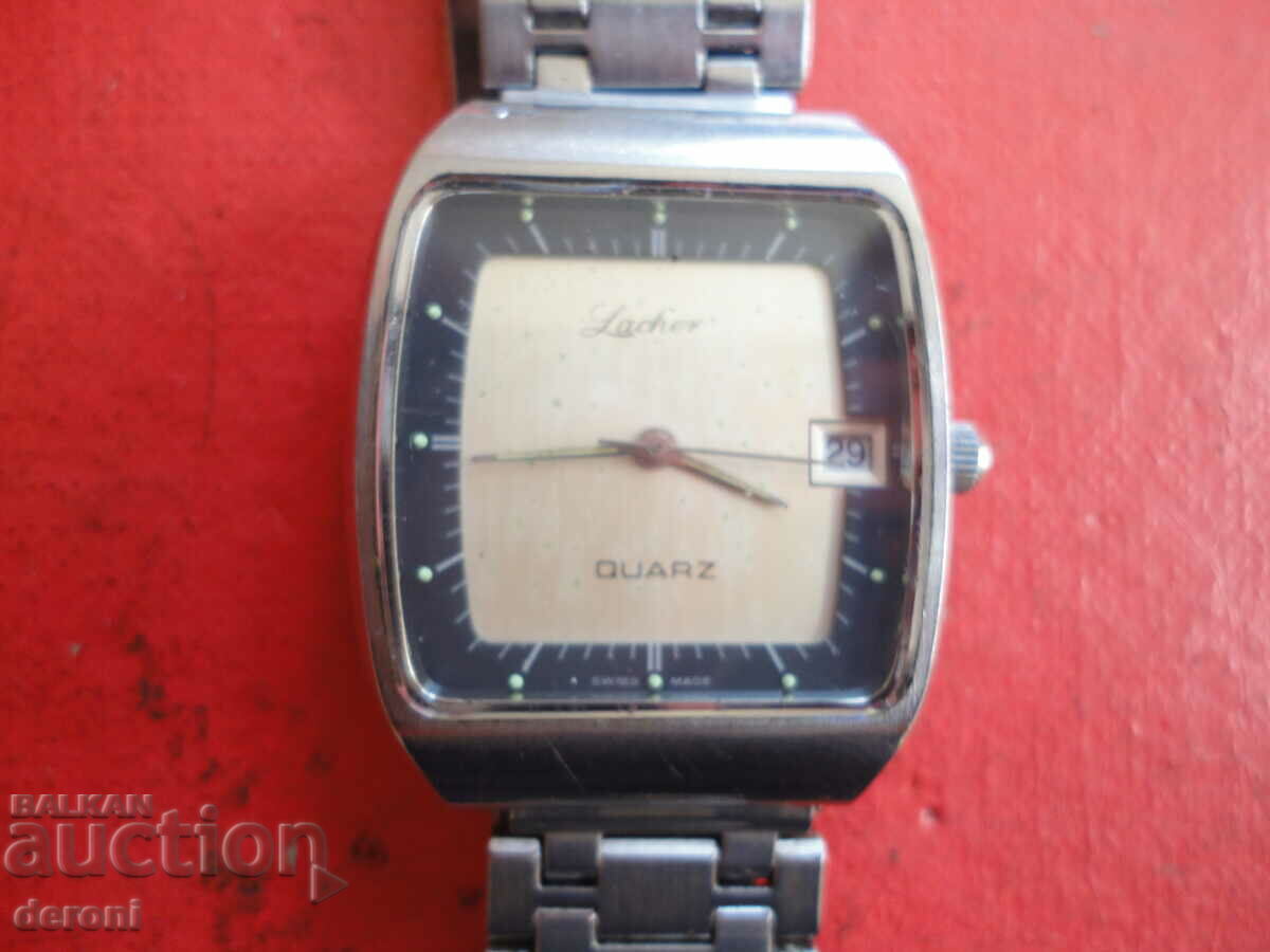 Ελβετικό ρολόι χαλαζία Lacher - 5