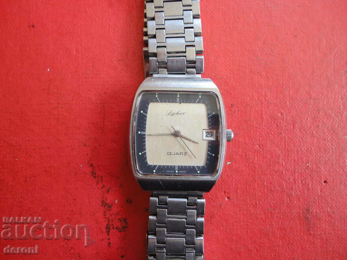 Ελβετικό ρολόι χαλαζία Lacher - 6