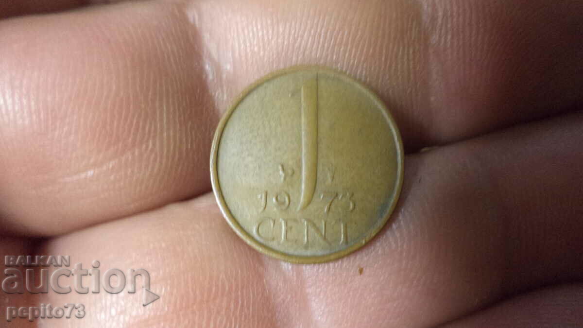 Olanda 1 cent, 1973