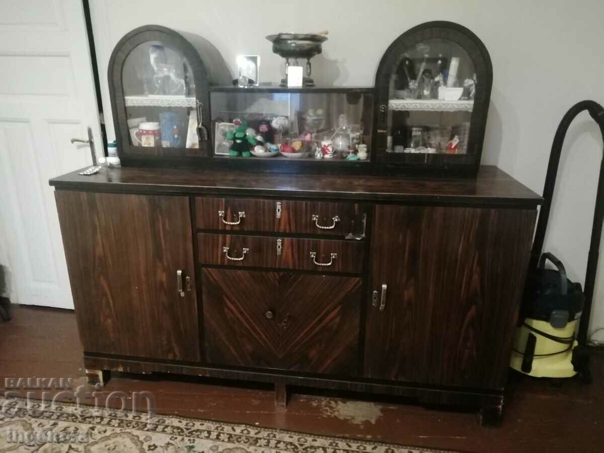 CABINET BUFFET SHOWCASE FURNITURE RETRO ROSEWOOD