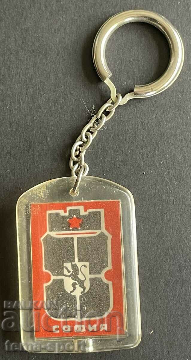 864 Bulgaria breloc 50 de ani Lokomotiv Sofia Football Club cu preț 15.00 BGN | € 7.67