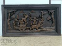 Chinese wood carving