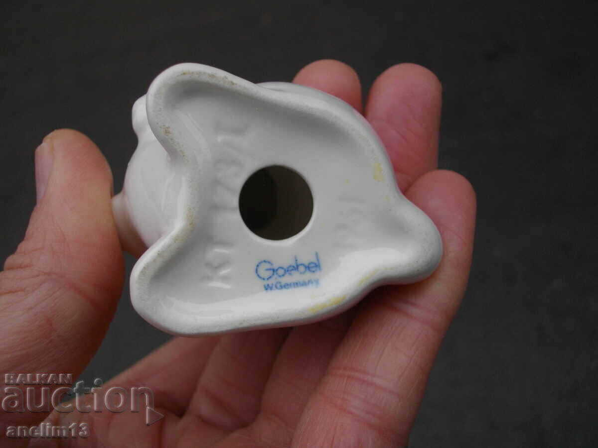 OLD PORCELAIN RABBIT GOEBEL BUNNY - 7