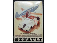 Metal Postcard RENAULT - POST CART 1997