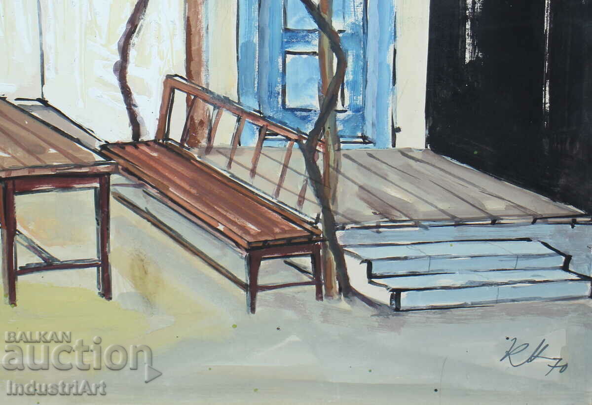 Project for theater decor Kiril Nedelchev 1970 signed - 7 Project for theater decor Kiril Nedelchev 1970 signed - 7