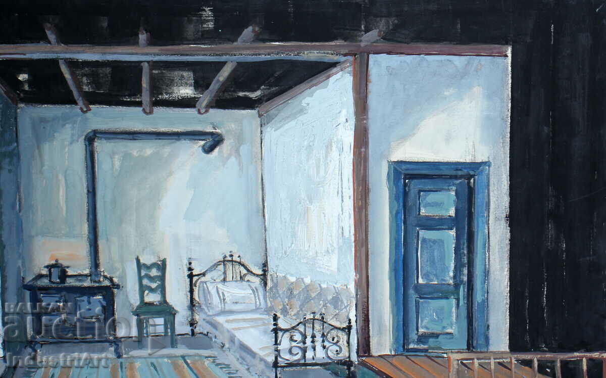 Auction Project for theater decor Kiril Nedelchev 1970 signed Auction Project for theater decor Kiril Nedelchev 1970 signed