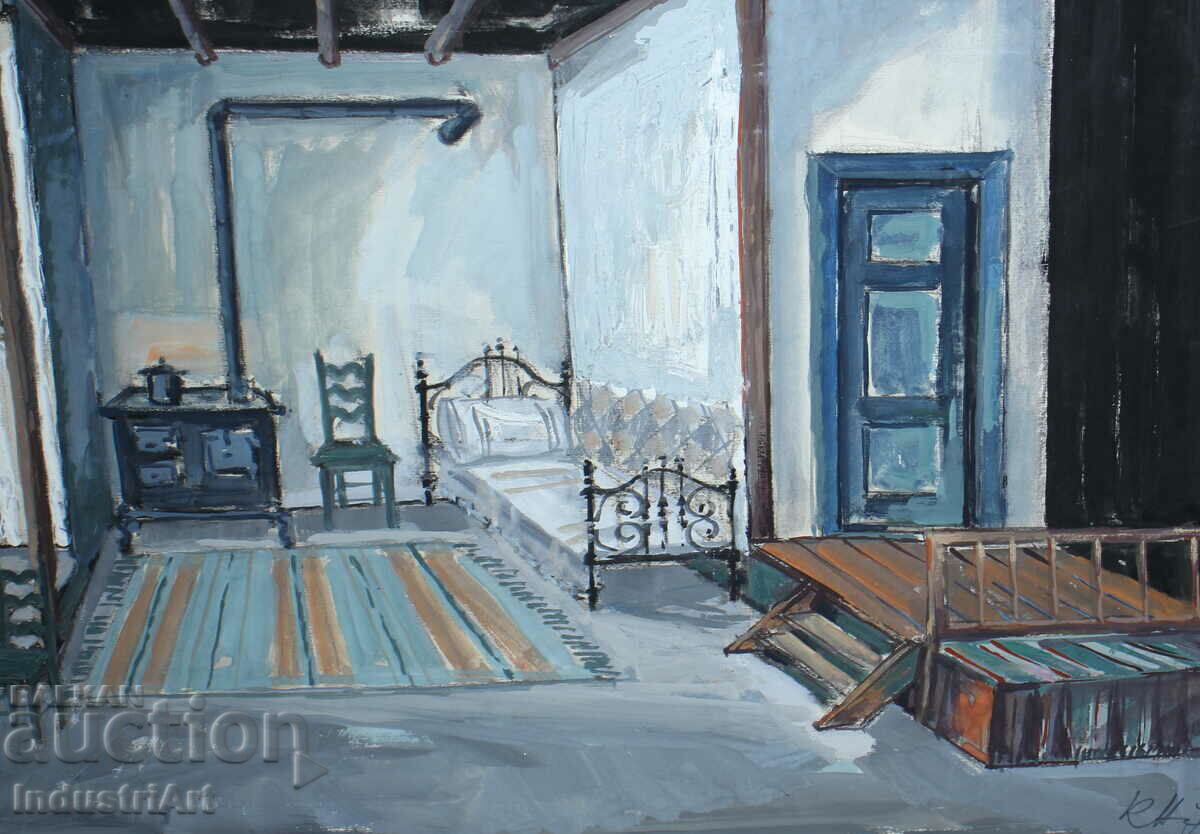 Delivery of Project for theater decor Kiril Nedelchev 1970 signed Delivery of Project for theater decor Kiril Nedelchev 1970 signed