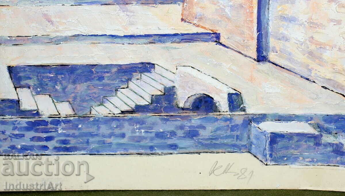 Project for theater decor Kiril Nedelchev 1981 signed - 6 Project for theater decor Kiril Nedelchev 1981 signed - 6