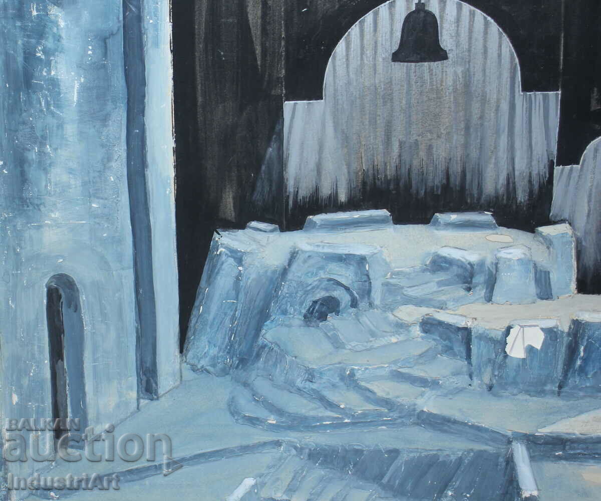 Project for theater decor Kiril Nedelchev 1983 signed - 5 Project for theater decor Kiril Nedelchev 1983 signed - 5