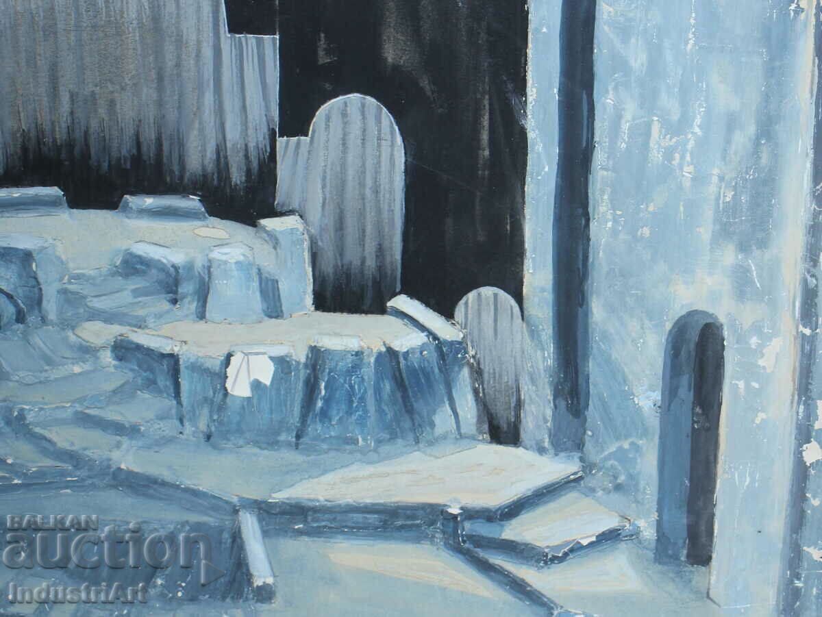 Project for theater decor Kiril Nedelchev 1983 signed - 6 Project for theater decor Kiril Nedelchev 1983 signed - 6