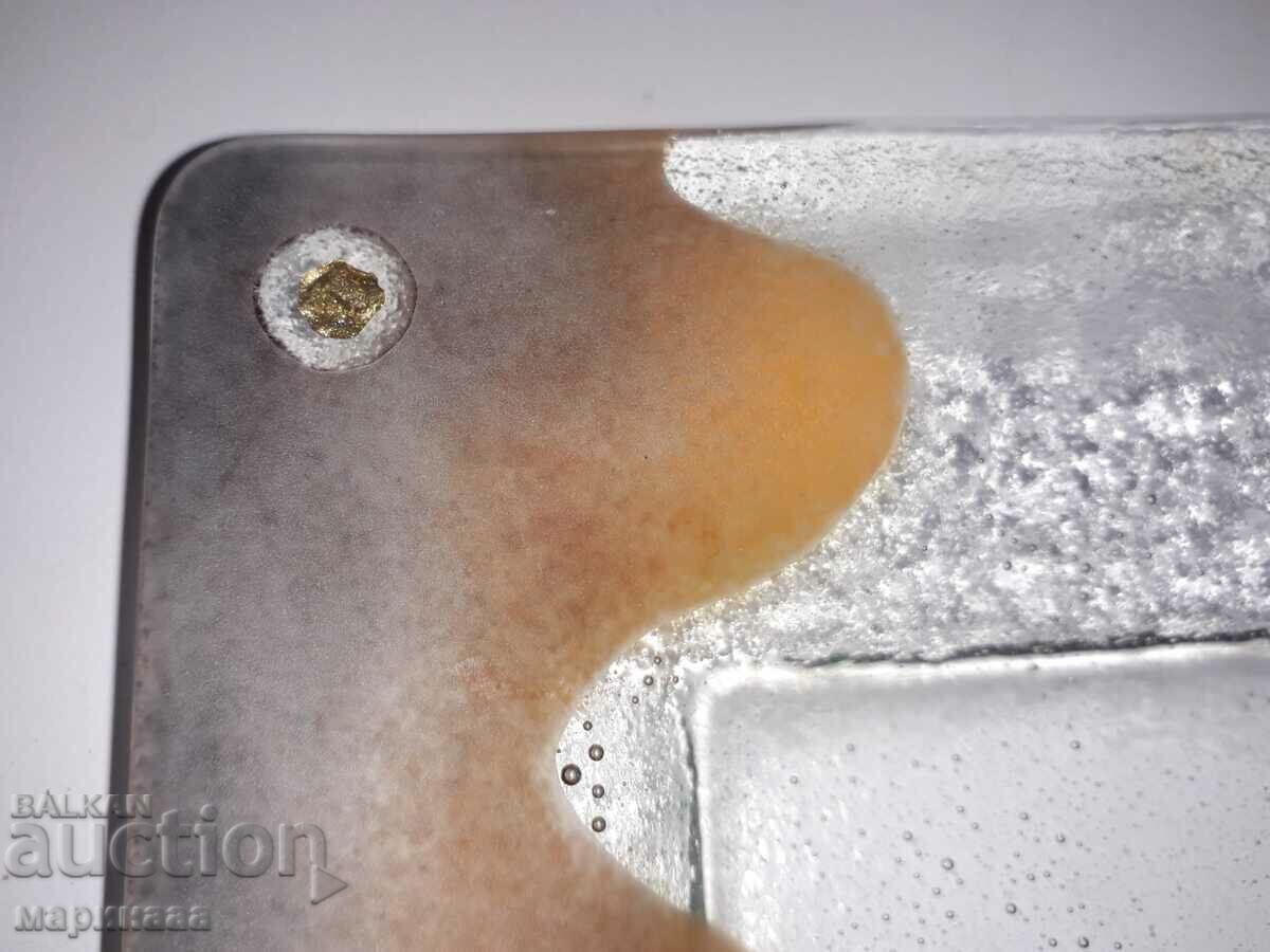 DESIGNER CANDLESTICK WITH A PIECE OF GOLD with price 6.00 BGN | € 3.07