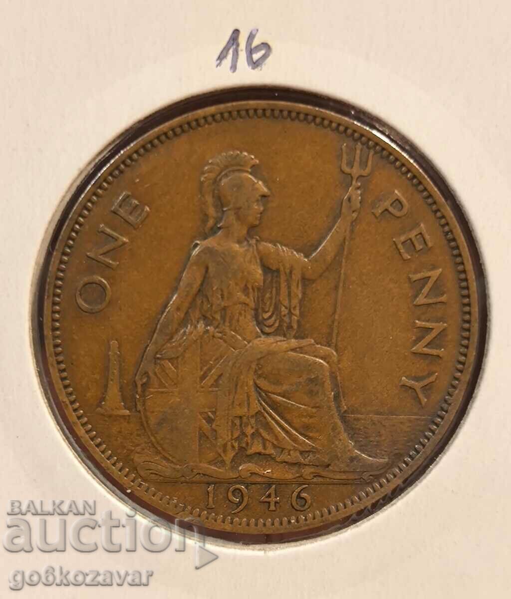 Great Britain 1 penny 1946 Great Britain 1 penny 1946