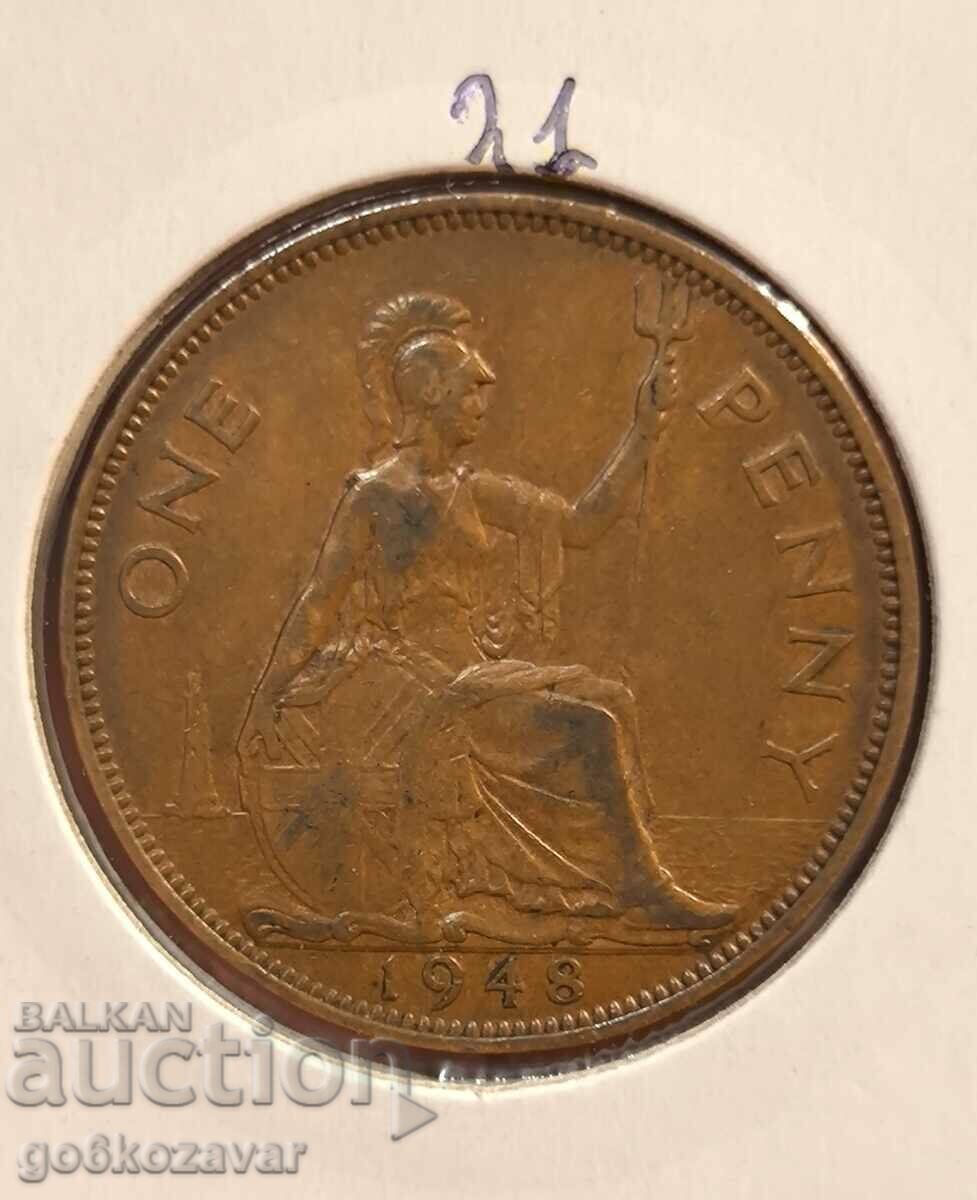 Great Britain 1 penny 1948