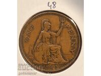 Marea Britanie 1 penny 1945