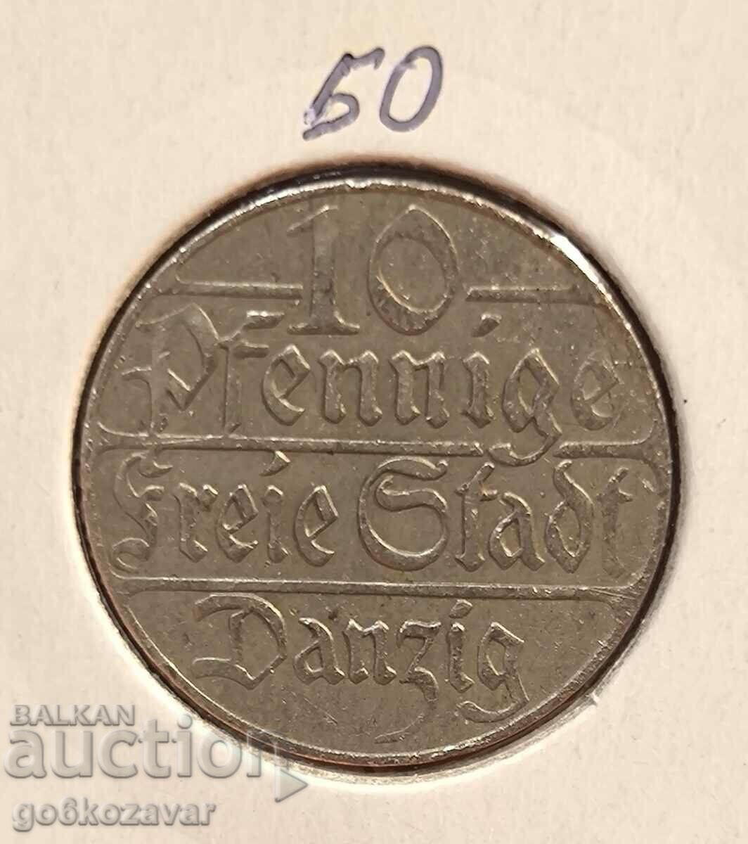 Danzig 10 Pfennig 1923