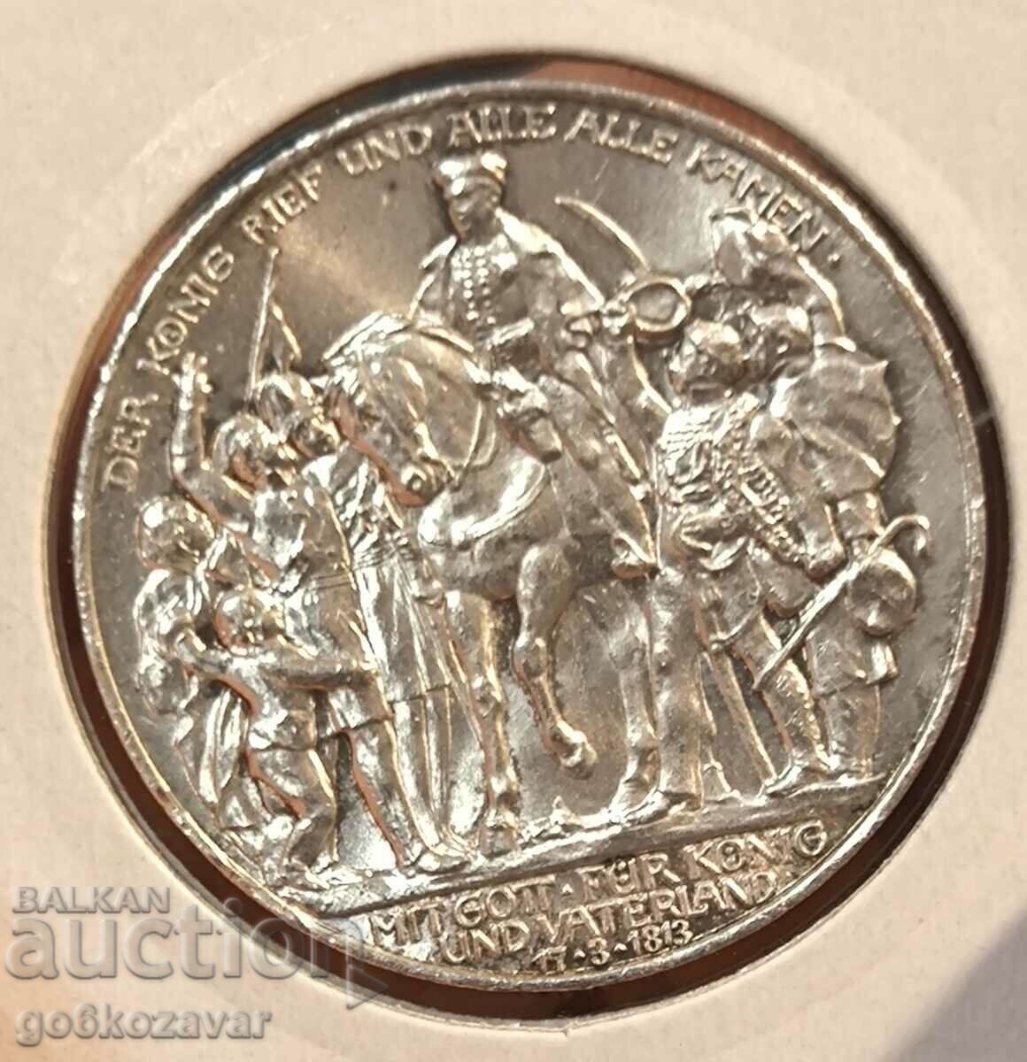 Germany Prussia 3 stamps 1913 Silver Top! UNC! with price 120.00 BGN | € 61.36 Germany Prussia 3 stamps 1913 Silver Top! UNC! with price 120.00 BGN | € 61.36