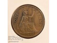 Marea Britanie 1 penny 1940