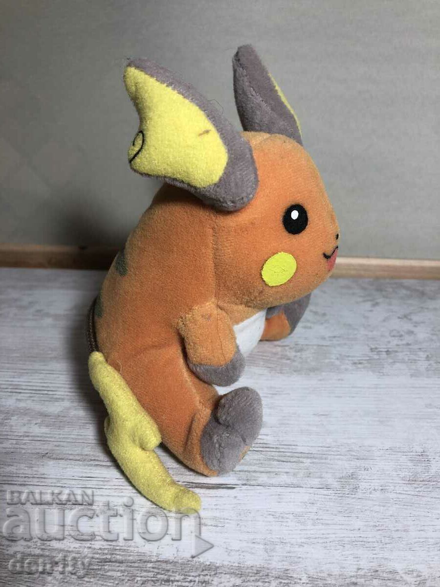 Original Hasbro Raichu Pokemon Plush Toy - 5 Original Hasbro Raichu Pokemon Plush Toy - 5