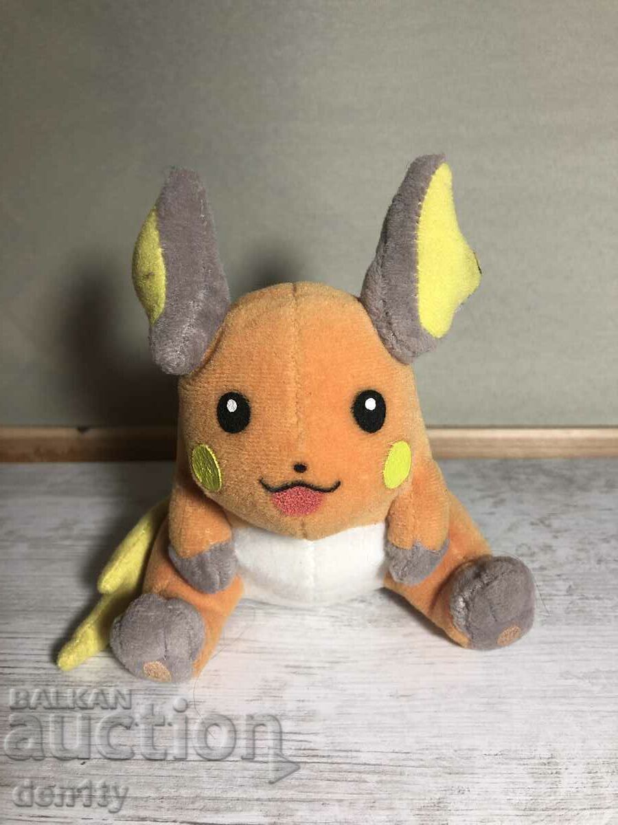 Original Hasbro Raichu Pokemon Plush Toy Original Hasbro Raichu Pokemon Plush Toy