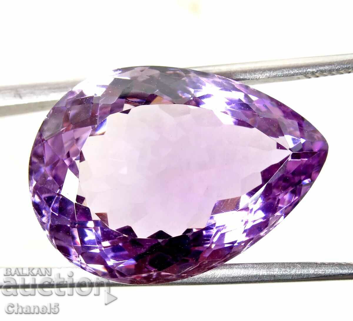 NATURAL AMETHYST - VIOLET - BRAZIL - 5.85 carats (244)